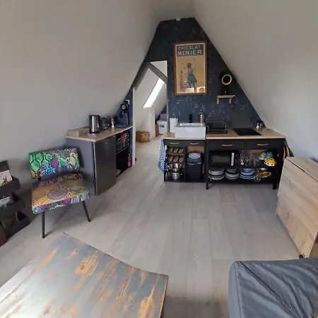 בית הארחה Le Grenier De Mamou Hesdigneul-les-Boulogne